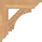 Ekena Millwork Imperial Traditional Smooth Bracket, Western Red Cedar, 3 1/2"W x 18"D x 18"H BKT04X18X18IMP01SWR - alternate 4